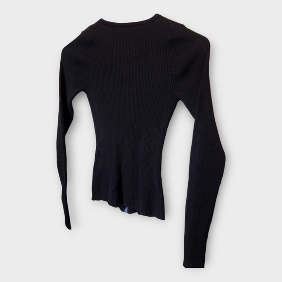 GUESS - Ribbed Long Sleeve Top - Picture 7 of 10